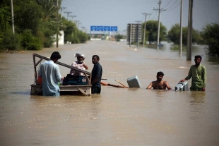 Hubo exceso hídrico en ríos de distintos continentes, entre ellos el Danubio europeo, el Indo y el Ganges en Asia o el Níger africano.