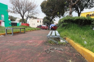 Falta de atención Parque de la Glorieta de Lerdo