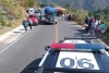 Se queda sin frenos y atropella a peregrinos en Chalma