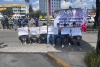 Anuncian Huelga de Hambre estudiantes de Tenería frente a oficinas de SEIEM