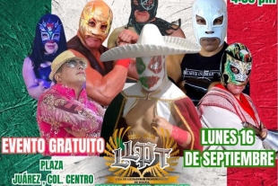 No te pierdas la oportunidad de ser parte de esta fiesta de la lucha libre. 