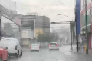 Maneja con precaución: Lluvia deja algunos semáforos apagados en el centro de Toluca