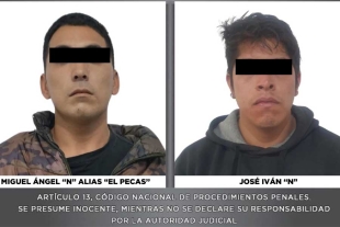 La Fiscalía del Estado de México acreditó la probable intervención de Miguel Ángel &#039;N&#039; y José Iván &#039;N&#039;.