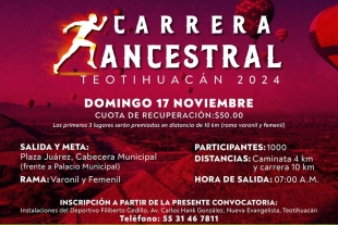 La Carrera Ancestral no es solo una competencia deportiva, sino también una oportunidad para descubrir la belleza y la riqueza histórica de Teotihuacán