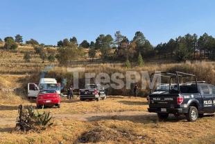 Los restos estaban cerca de un camino de terracería a un costado de la carretera  Toluca- Villa Victoria 