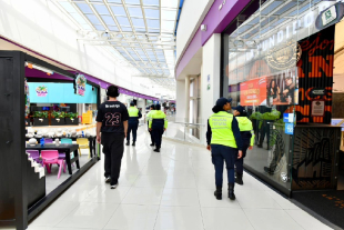 Operativo “Día de Reyes 2026” refuerza la seguridad en centros comerciales del Edoméx, con presencia policial para proteger a familias y compradores.