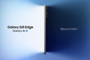El Galaxy S25 Edge cuenta con un diseño delgado de tan sólo 5.8 milímetros de grosor