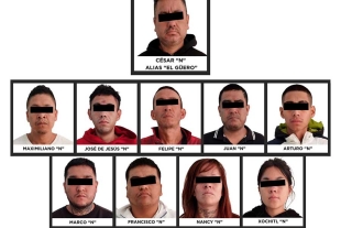 Las personas estarían vinculadas con un grupo criminal con orígenes en el estado de Michoacán, informó la Fiscalía General del Estado de México en un comunicado.