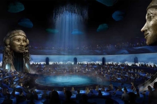 Durante aproximadamente 75 minutos, el protagonista, junto a otros entrañables personajes, realizarán diferentes performances bajo el agua