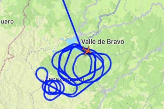 Dron militar de EE.UU. sobrevuela Valle de Bravo y zona sur del Edoméx