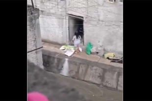 La acción provocó indignación entre vecinos, quienes recordaron que en temporada de lluvias