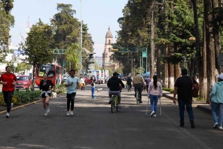 Extienden paseo dominical hasta Ciudad Universitaria en Toluca