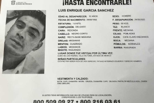 Cualquier dato que ayude a dar con su paradero puede ser proporcionado a la Fiscalía General de Justicia del Estado de México