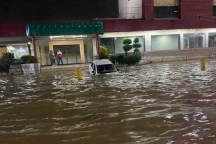 A éstas afectaciones se suma el desbordamiento del Río Miraflores, en Chalco