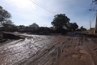 La zona conocida como La Barranca fue una de las más afectadas.