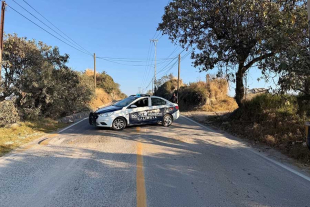 El área fue acordonada por elementos de la Secretaría de Seguridad del Estado de México