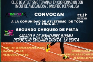 Las inscripciones estarán abiertas el día del evento a partir de las 7:50 AM