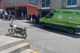 Personal de la Secretaría de Seguridad estatal y elementos de policía municipal acordonaron el punto