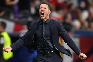 Tras el partido, Simeone compartió su emoción por este hito en su carrera