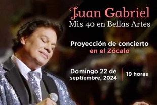 Será proyectado en el Zócalo de la Ciudad de México este próximo domingo 22 de septiembre. 