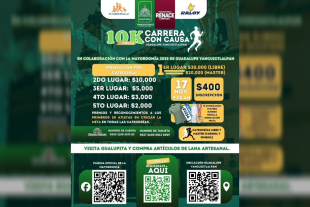 La carrera, programada para el 17 de noviembre a las 9:00 AM, se disputará en una única distancia de 10 kilómetros