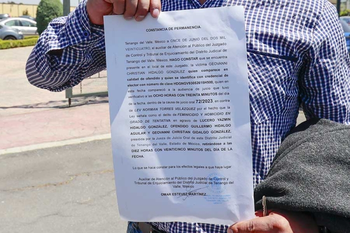 Resaltó que tras 20 meses de perseguir la justicia, por fin llegó para Lucero