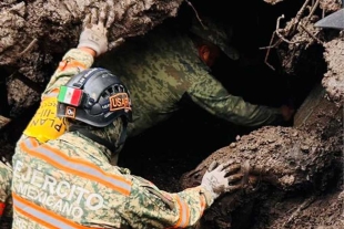 Los trabajos continúan en la zona