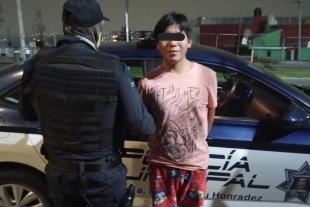 Al llamado de emergencia arribaron elementos de seguridad municipal quienes solicitaron el apoyo de Cruz Roja