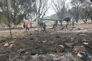 El alcalde destacó que la población ha mostrado solidaridad con los artesanos pirotécnicos