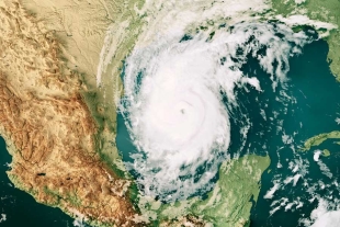 Los meteorólogos estiman que el ciclón tropical puede evolucionar hasta alcanzar las costas de Tamaulipas con fuertes rachas de viento y lluvias intensas