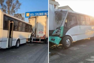 El operador del camión presuntamente circulaba a exceso de velocidad