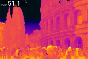 Greenpeace, midió en tiempo real la temperatura de los centros turísticos con más concurrencia del país