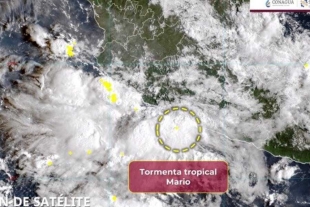 La tormenta tropical Mario se formó en el Pacífico. Conagua y el SMN emitieron alertas por lluvias intensas y oleaje. Conoce su trayectoria, estados afectados y recomendaciones de Protección Civil