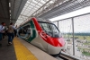 Reportan usuarios fallas en el Tren Interurbano durante el fin de semana