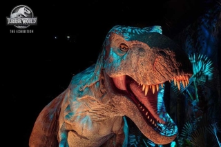¡Increíble! Roban dinosaurio de la expo Jurassic World en CDMX