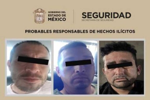Uno de los detenidos es elemento activo de la Policía Municipal de Ecatepec, de acuerdo con los registros en las bases de datos institucionales.