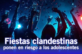 Ricardo Moreno explicó que estas fiestas son organizadas a través de redes sociales