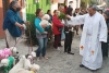 Celebran a San Antonio Abad en Ocoyoacac; llevan a bendecir animales