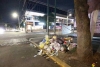 Dejan basura en el centro Toluca