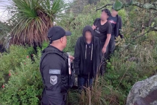 Policías de Alta Montaña localizan a tres personas extraviadas en Parque Sierra de Guadalupe