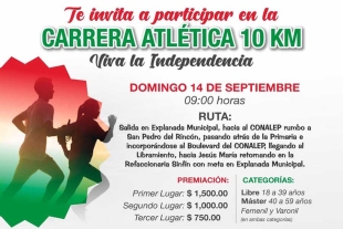 Las premiaciones se repartirán de manera atractiva
