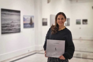 La también licenciada en Comunicación combinó la presentación de la muestra con el lanzamiento de un libro fotográfico homónimo