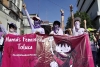 Marcha 8M: miles de mujeres hacen suyas las calles de la capital mexiquense