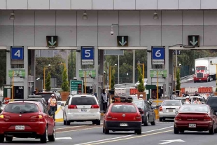 Suspenden pagos con efectivo en la México-Toluca