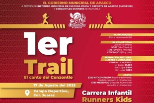 También habrá una Carrera Infantil Runners Kids con distancias desde los 100 hasta los 600 metros