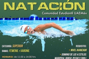 Las visorías de natación están dirigidas a estudiantes con un nivel avanzado en esta disciplina