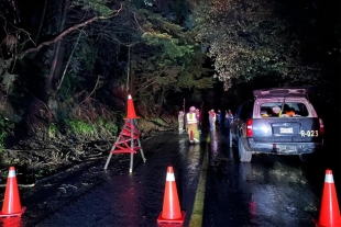 La autoridad municipal exhortó a la ciudadanía a extremar precauciones al transitar por la zona