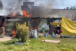 Los vulcanos trabajaron durante varias horas para lograr controlar el incendio