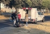 Arrollan a motociclista sobre la carretera Toluca-Palmillas