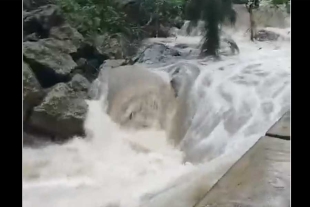 Cierran acceso a las Grutas de la Estrella en Tonatico